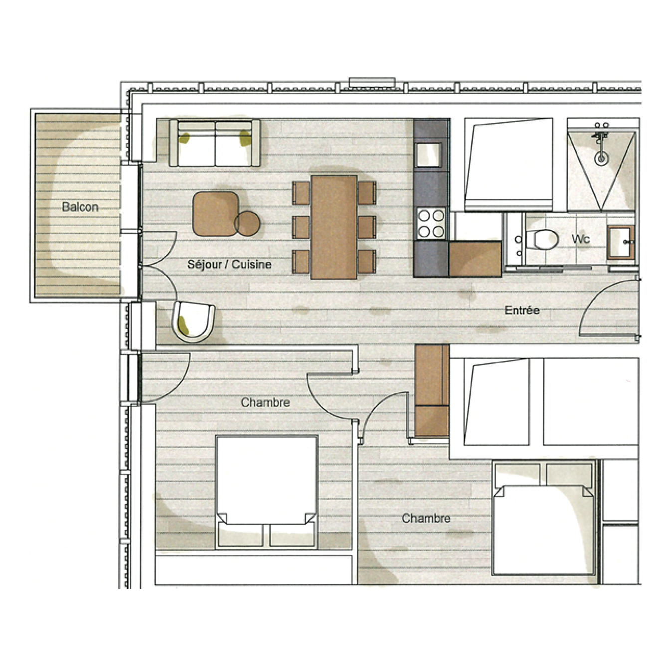 plan Appartement 110