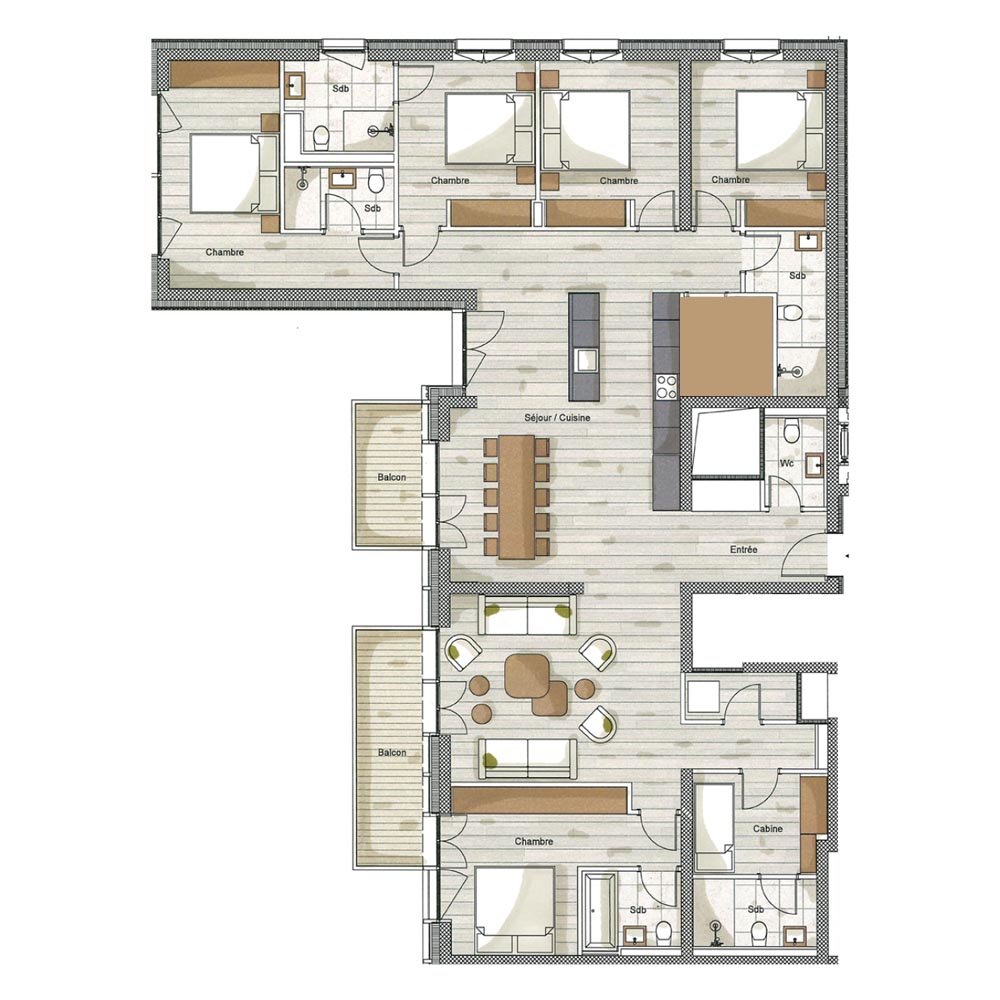 plan Appartement 93