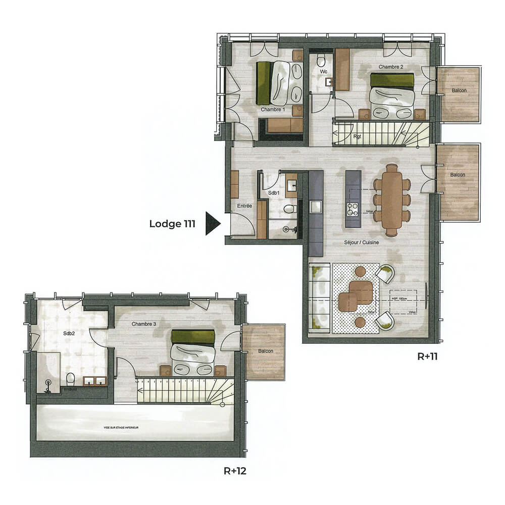 plan Appartement 111