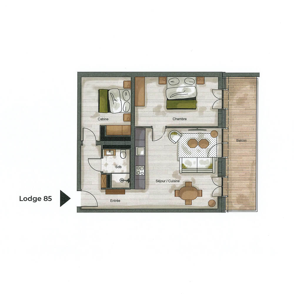 plan Appartement 85